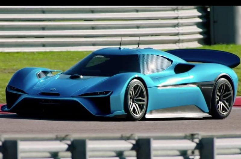 NIO EP9 sports car, the first company’s model