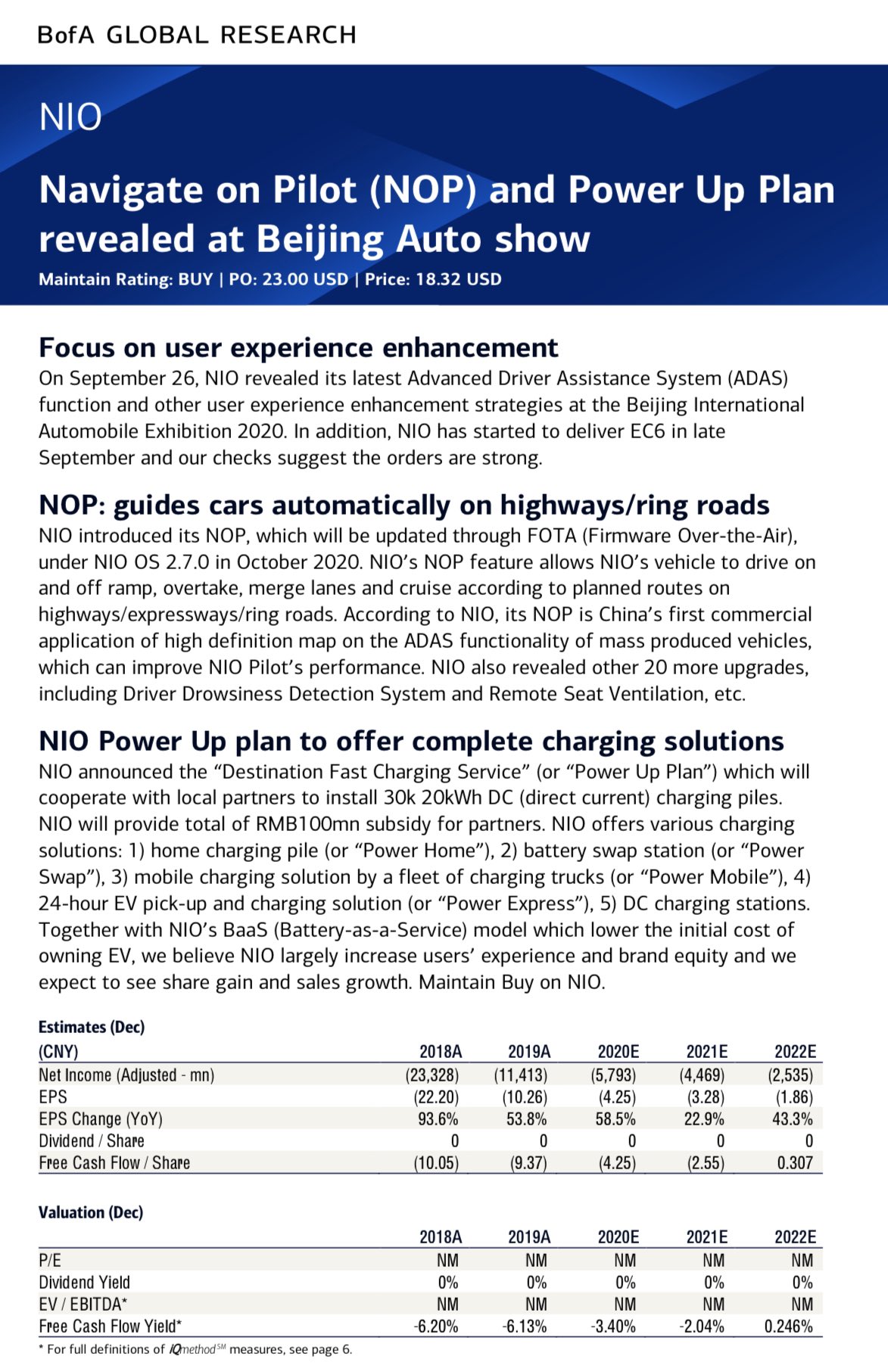 Nio (NIO) Stock Target Price Raised to 23, New Power Up Plan and Smart